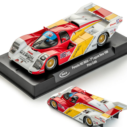 Slot.it Porsche 962 IMSA 3rd Laguna Seca 1986 1/32 Slot Car SICA25G CA25g