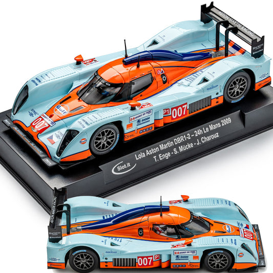 Slot.it Lola Aston Martin DBR1-2 Gulf Le Mans 2009 1/32 Slot Car SICA31D CA31D
