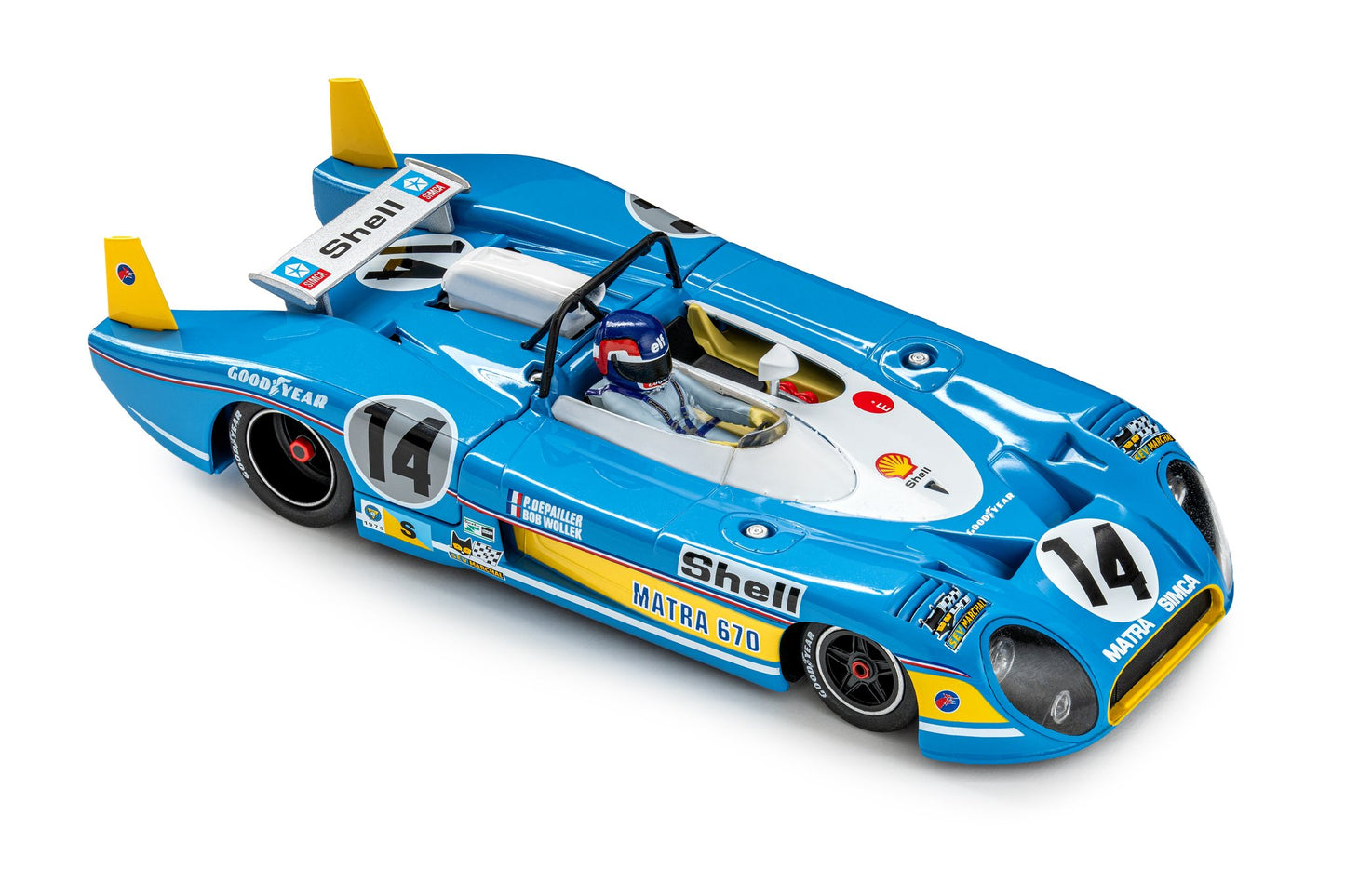 Slot.it Matra Simca MS670B Winner 6h Watkins Glen 1973 1/32 Slot Car SICA57a CA57a