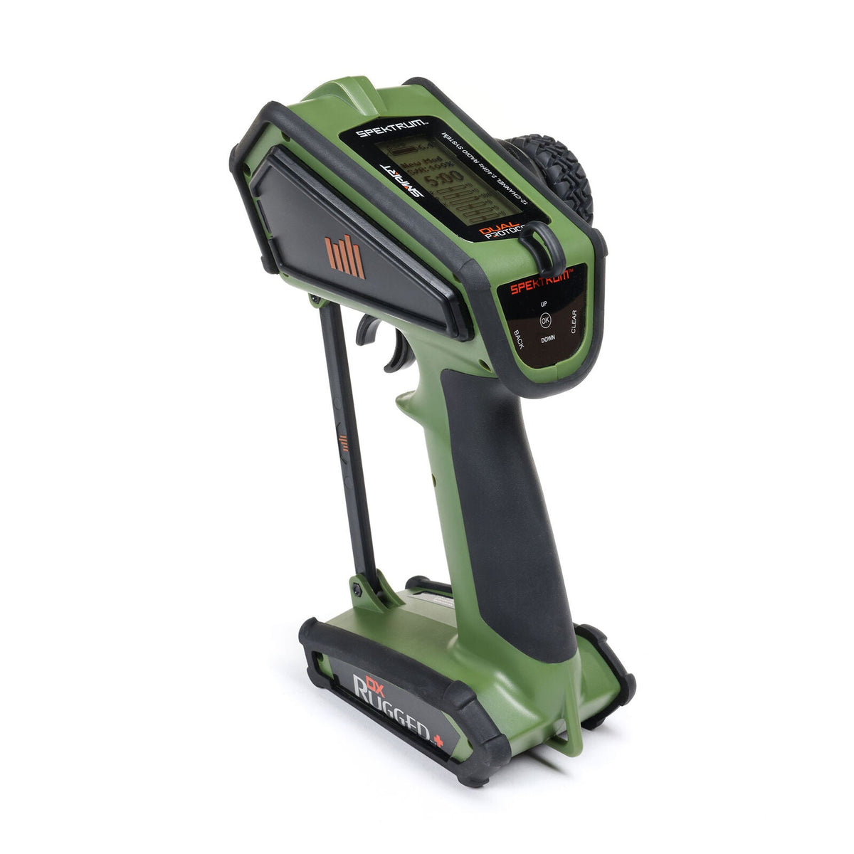 Spektrum SPMR6220G DX Rugged+ 12-Channel DSMR+ Surface Transmitter, Green