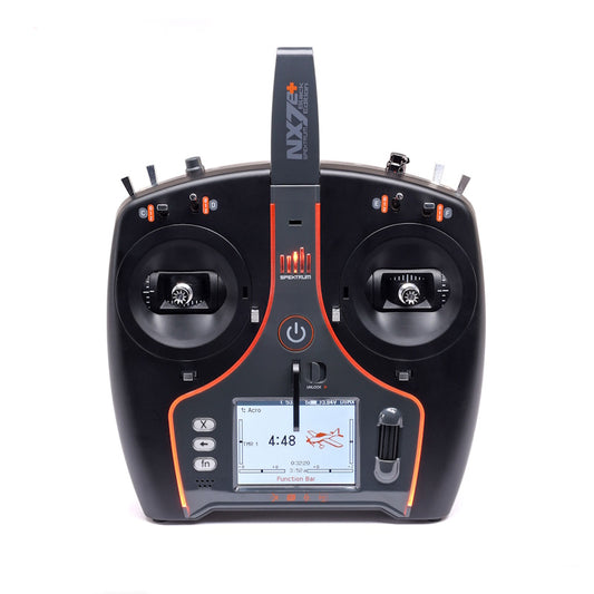 Spektrum SPMR7120 NX7e+ 14-Channel DSMX Transmitter Only, Black Edition