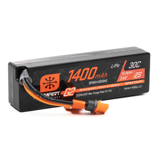 Spektrum SPMX142S30H2 Smart G2 2S 1400mAh LiPo