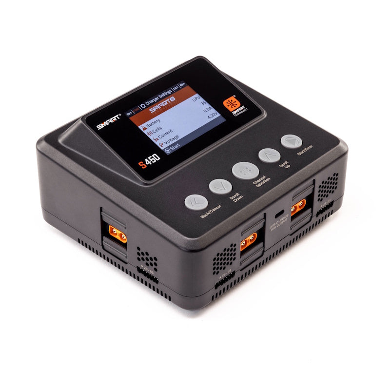 Spektrum SPMXC3040 S450 G2 AC/DC Smart Charger 4x50W