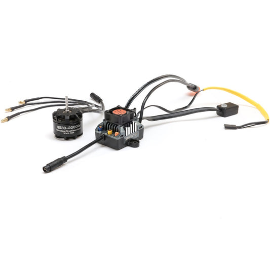 Spektrum Firma 1/10 Smart Sensored Outrunner Motor / ESC 2-in-1 Combo: 2000Kv.