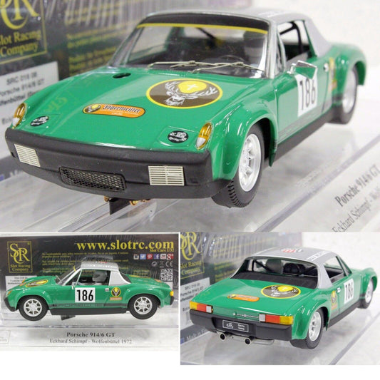 SRC 01608 Porsche 914/6 GT Jagermeitster Wolfenbuttel 1972 1/32 Slot Car.