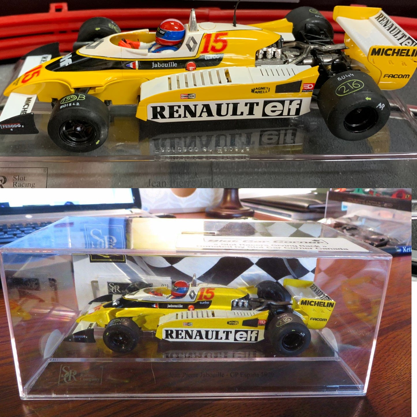 SRC Renault RS10 GP Espana 1979 F1 1/32 Slot Car 02103.