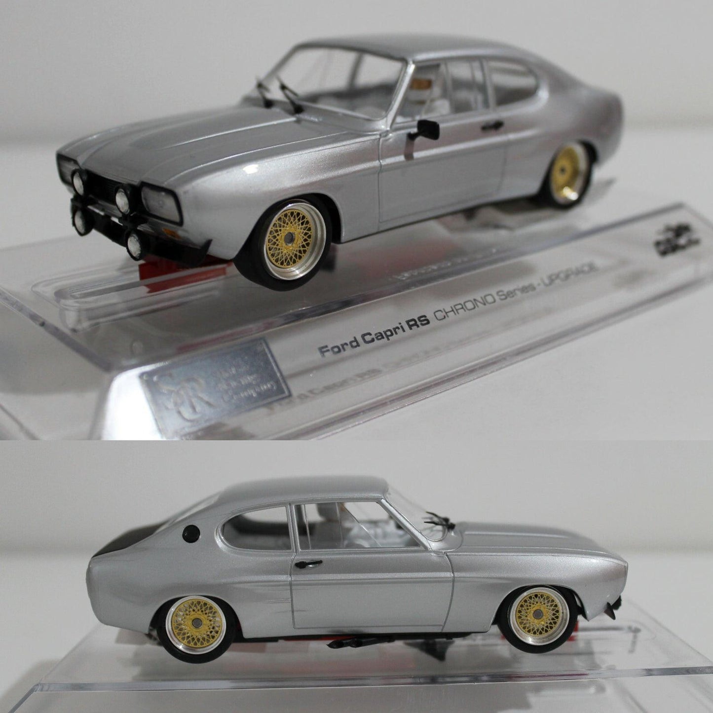 SRC 50301 Ford Capri RS Chorno Series Silver 1/32 Slot Car