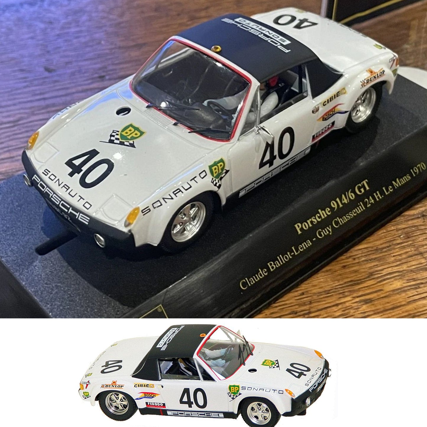 SRC 01606 Porsche 914/6 GT 24H Le Mans 1970 1/32 Slot Car.