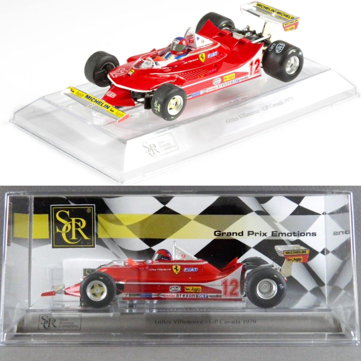 SRC Ferrari 312 T4 1979 Canadian GP Formula 1 1/32 Slot Car 02202
