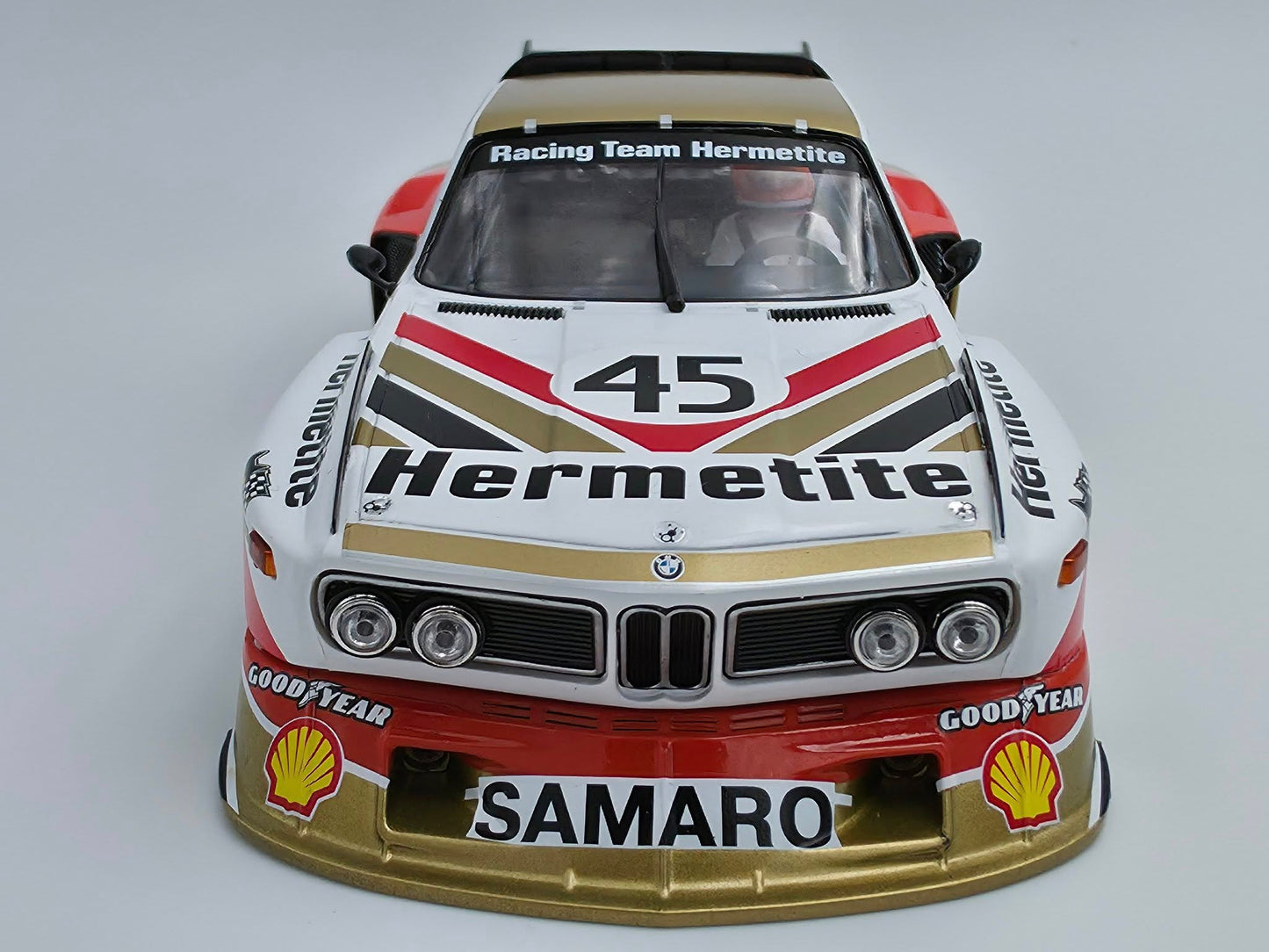 Racer Sideways BMW 3.5 CSL Gr.5 Le Mans 24h 1976 1/32 Slot Car SW86