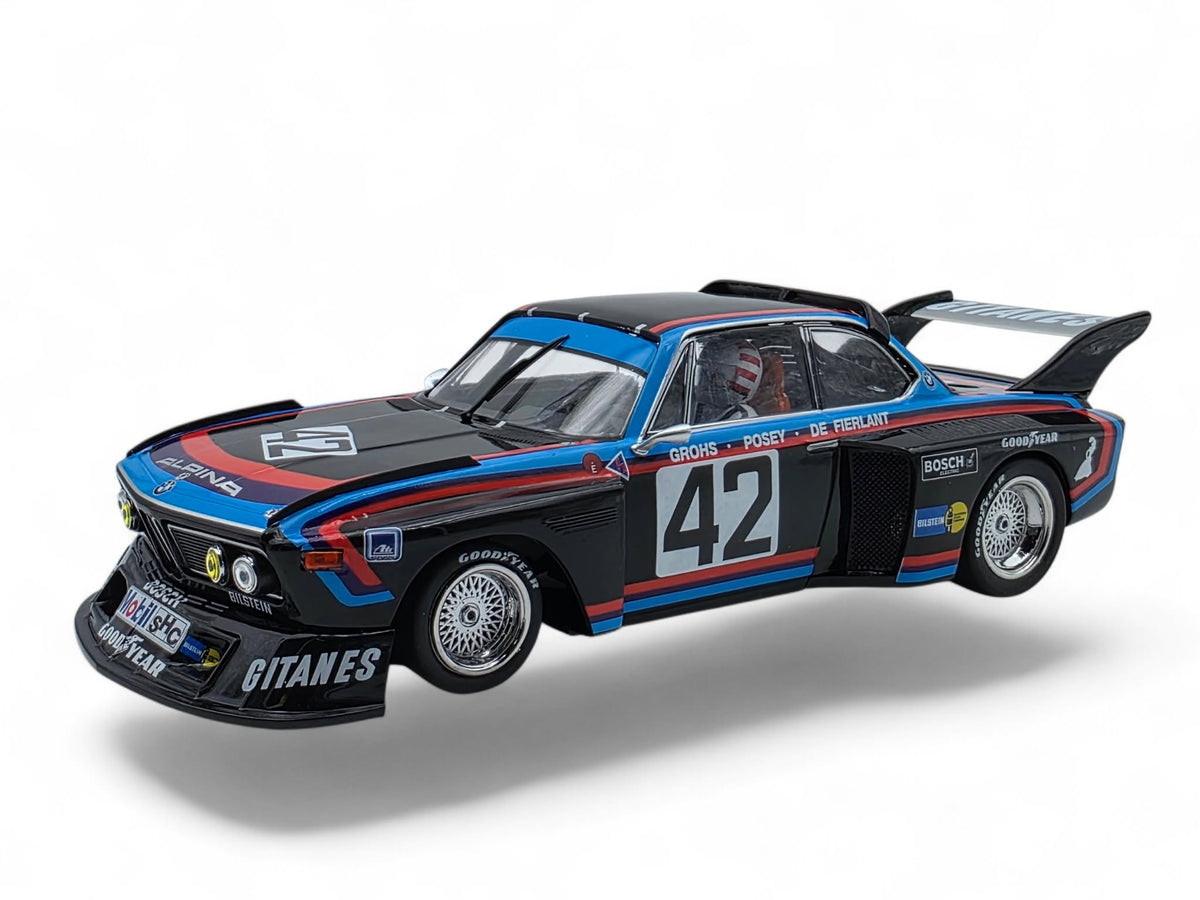 Sideways BMW 3.5 CSL Gr.5 Le Mans 24h 1976 1/32 Slot Car SW87