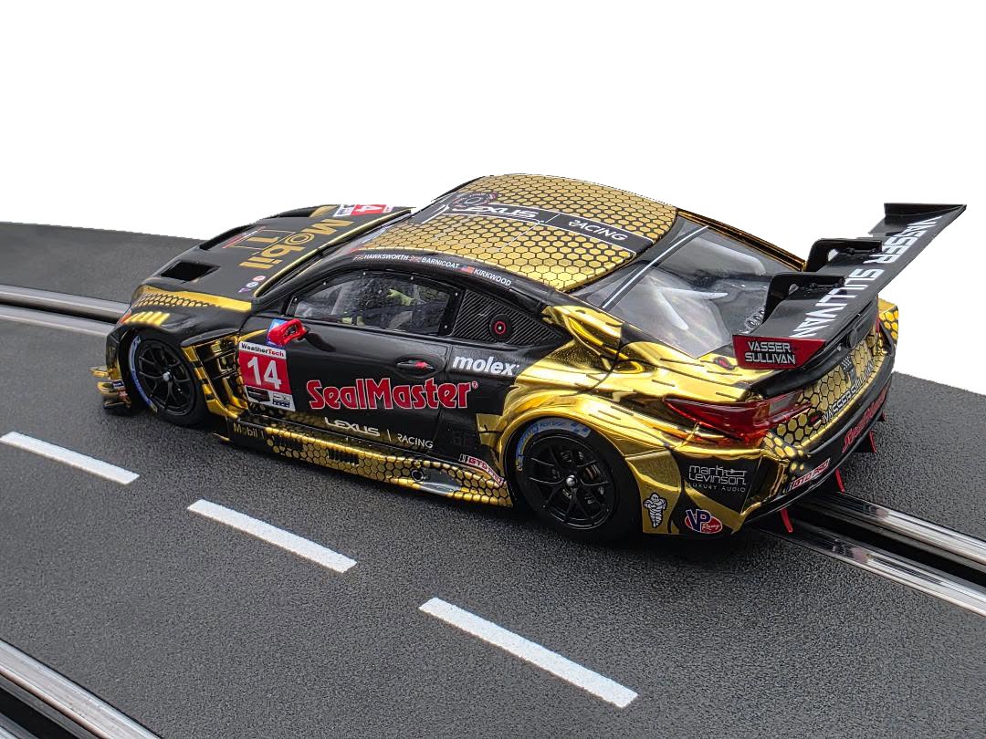 Sideways Lexus RC F GT3 Sebring 12h 2024 Winner 1/32 Slot Car SWCAR07A