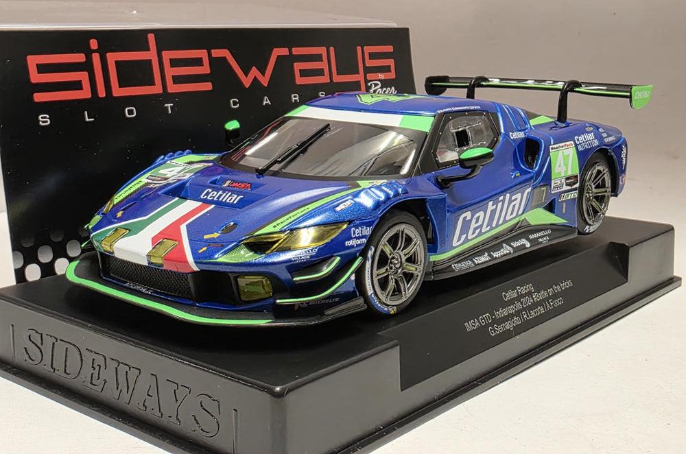 Sideways Ferrari 296 GT3 Cetilar Racing Fantasy 1/32 Slot Car
