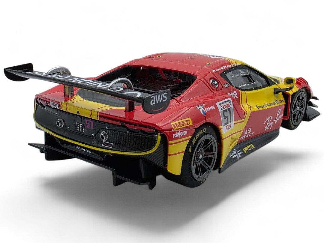 Racer Sideways Ferrari 296 GT3 Spa 24h 2024 1/32 Slot Car SWCAR11C.