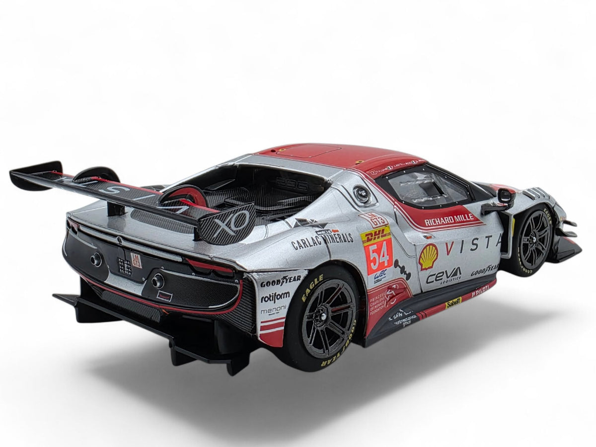 Sideways Ferrari 296 GT3 Vista AF Corse 1/32 Slot Car SWCAR11D