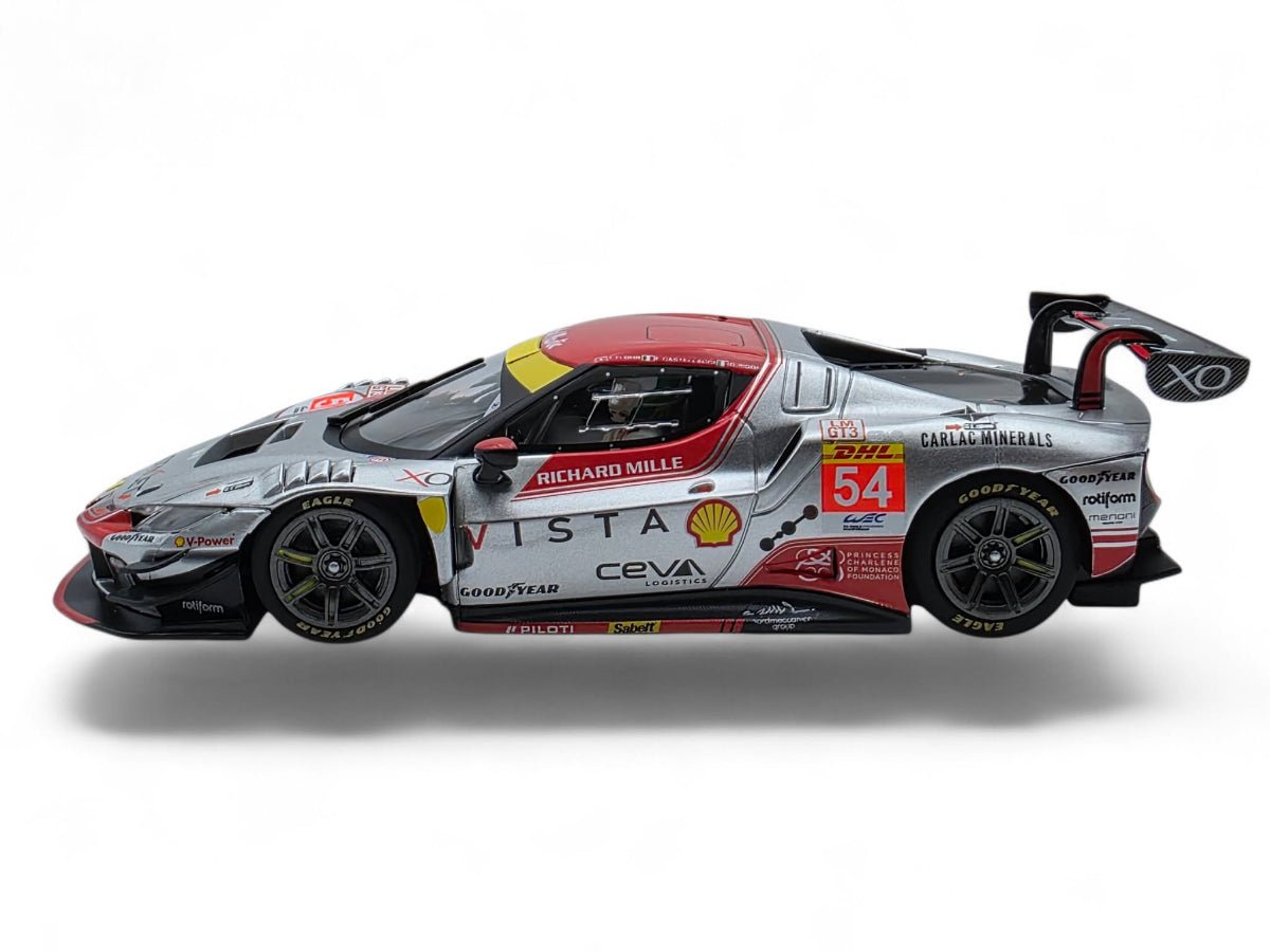 Sideways Ferrari 296 GT3 Vista AF Corse 1/32 Slot Car SWCAR11D