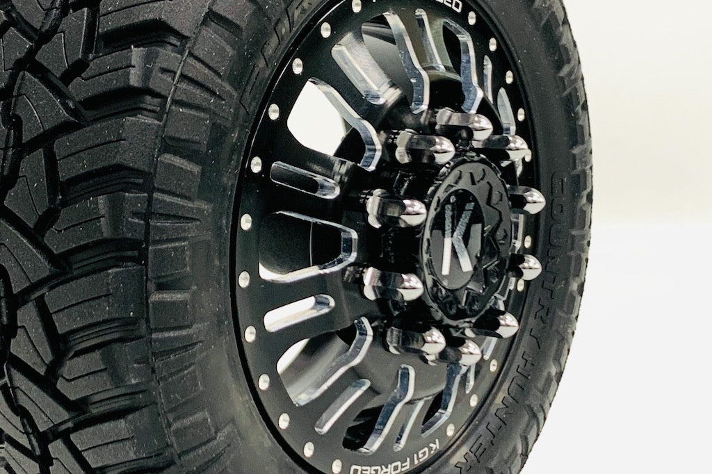 CEN Racing CKD0615 Bullet Wheel Lugs installed on F450 American Force wheel