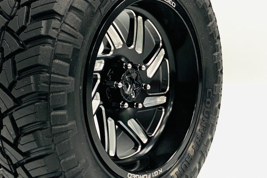 CEN Racing CKD0619 Bullet Wheel Lugs installed on F250 KG1 wheel