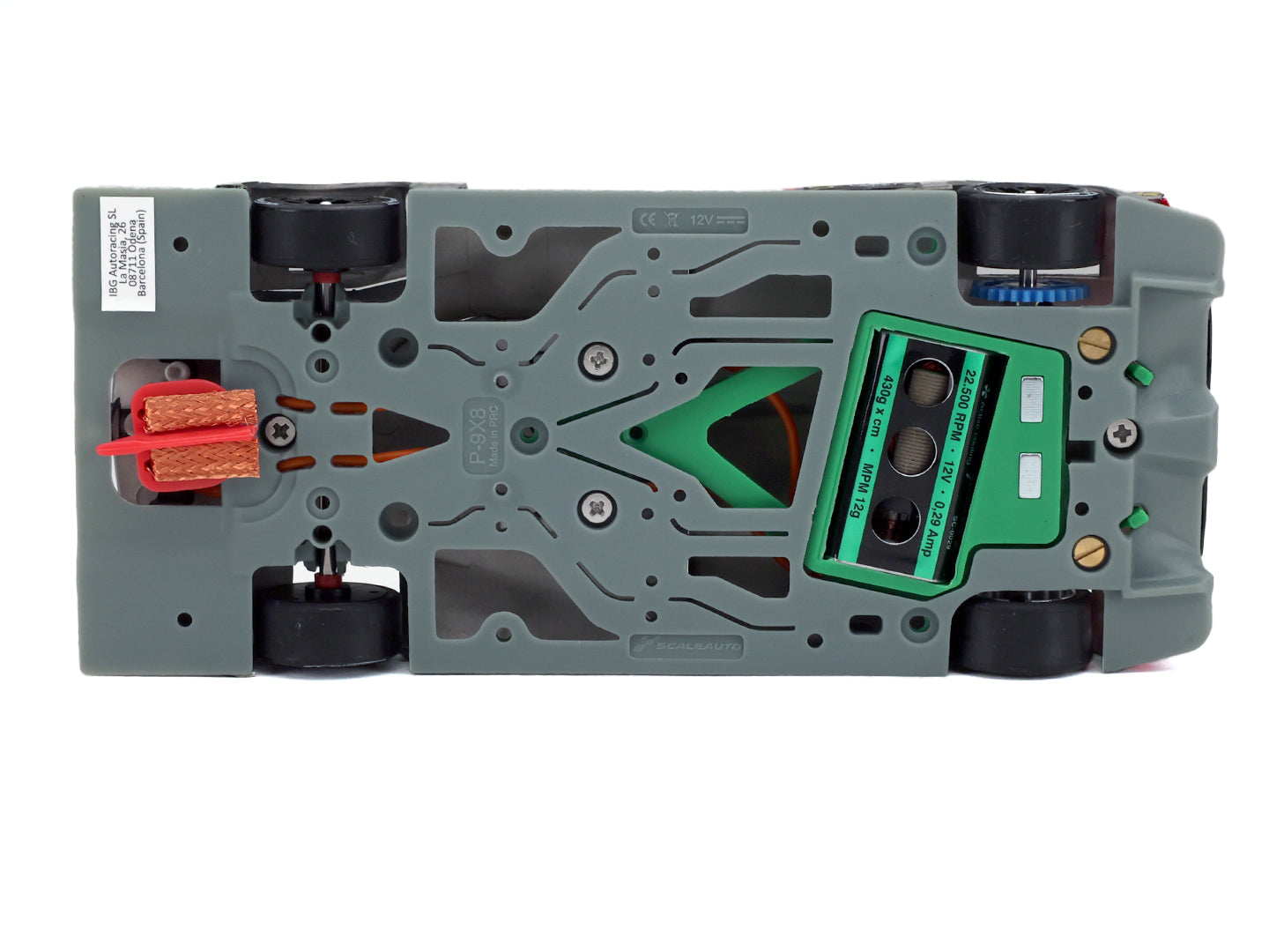 Scaleauto Peugeot 9X8 LMH Hypercar 6h Fuji 2022 1/32 Slot Car SC-6373 SC6373