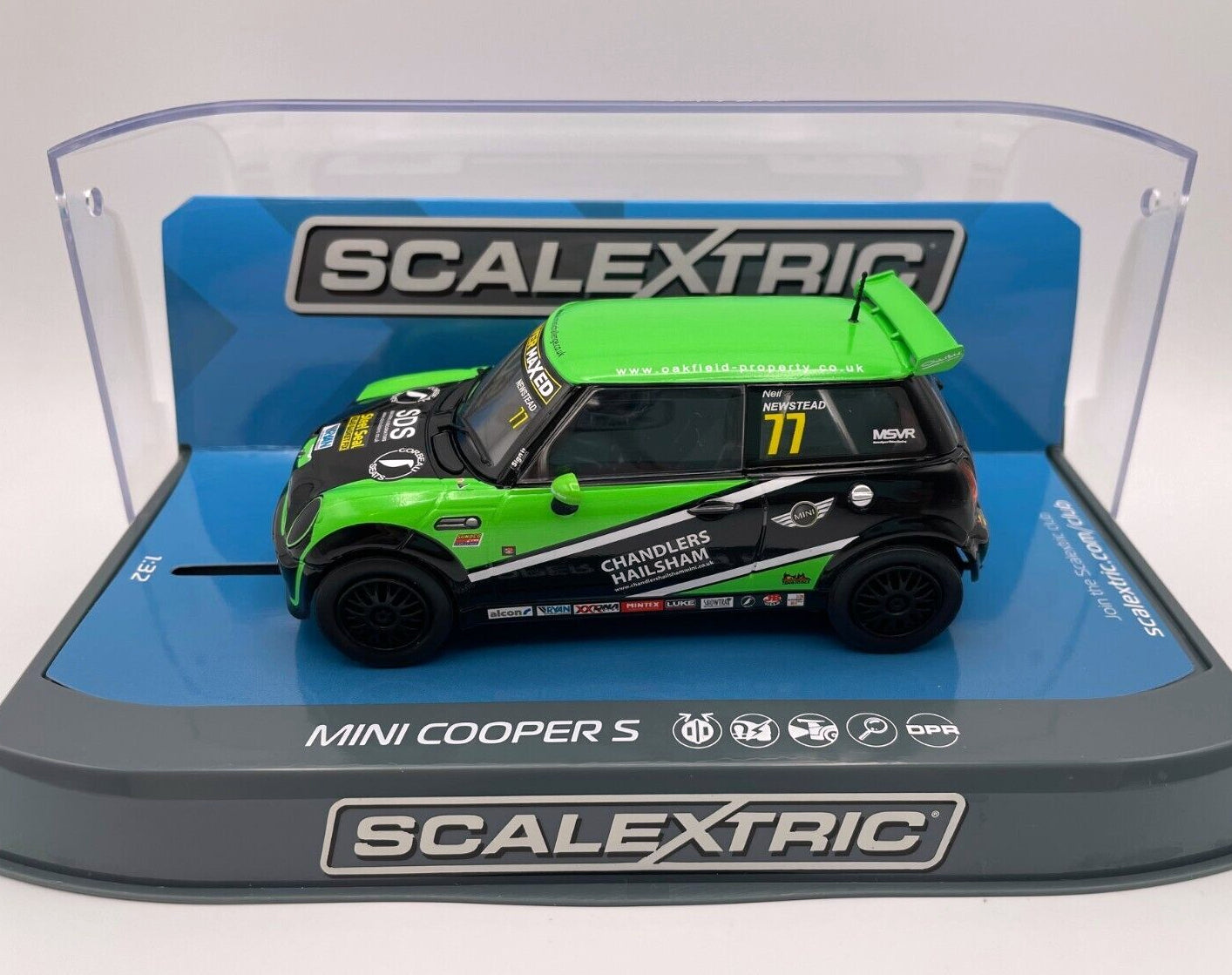 Scalextric C3743 MINI Cooper S Challenge 2015 1/32 Slot Car DPR