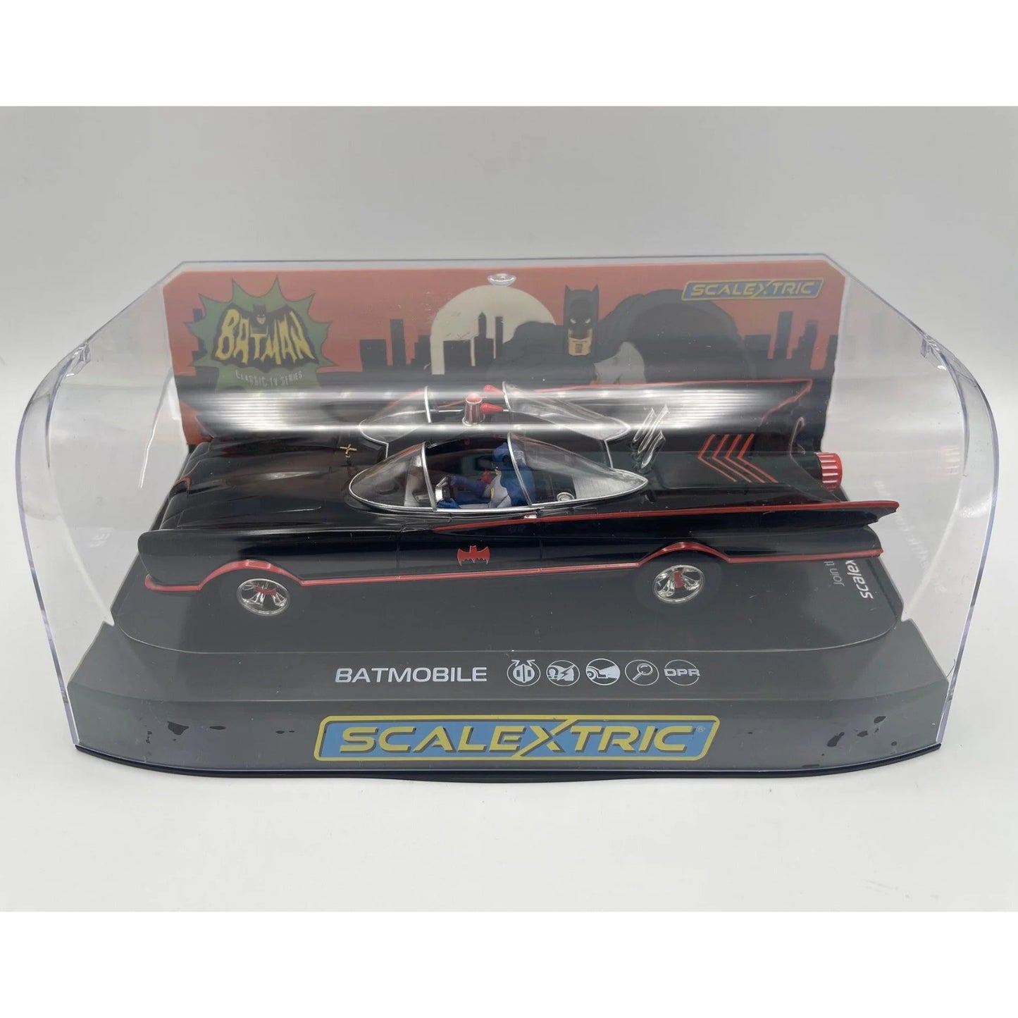 Scalextric C4175 Batmobile 1966 Batman TV Series 1/32 Slot Car DPR