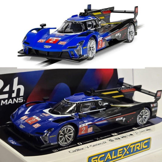 Scalextric C4512 Cadillac V-Series R Le Mans 2023 1/32 Slot Car DPR.