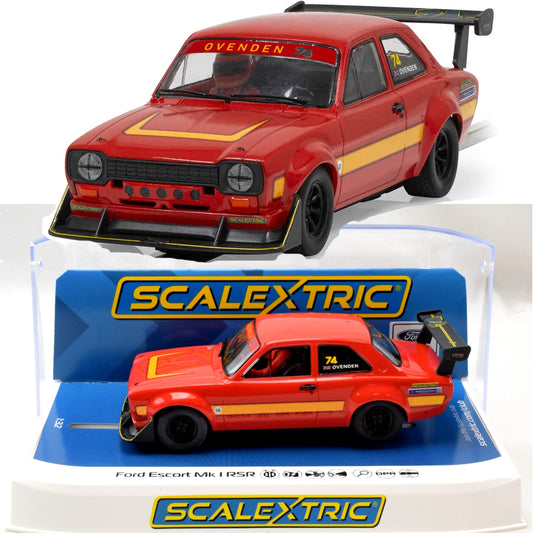 Scalextric C4571 Ford Escort MK1 RSR Tom Ovenden 1/32 Slot Car DPR.