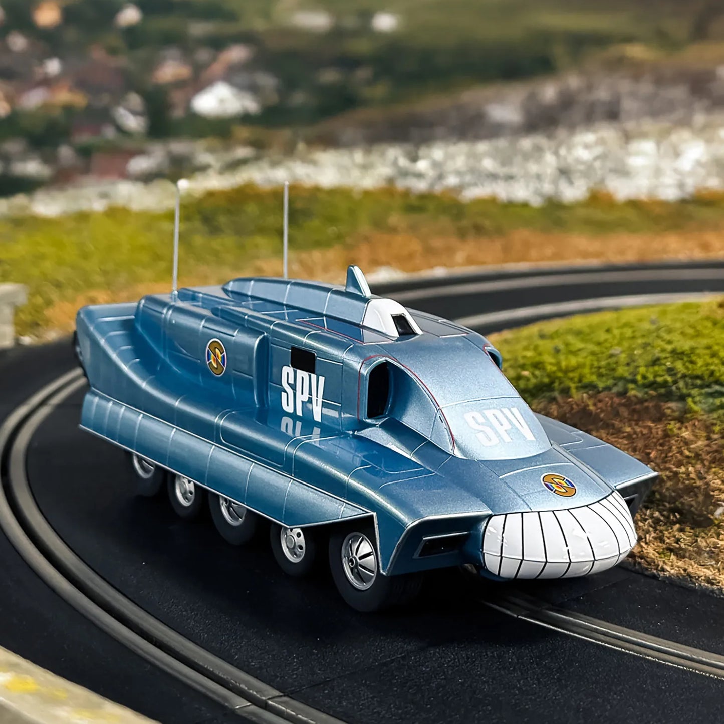Scalextric C4605 Captain Scarlet Spectrum Pursuit Vehicle (SPV) 1/32 Slot Car.