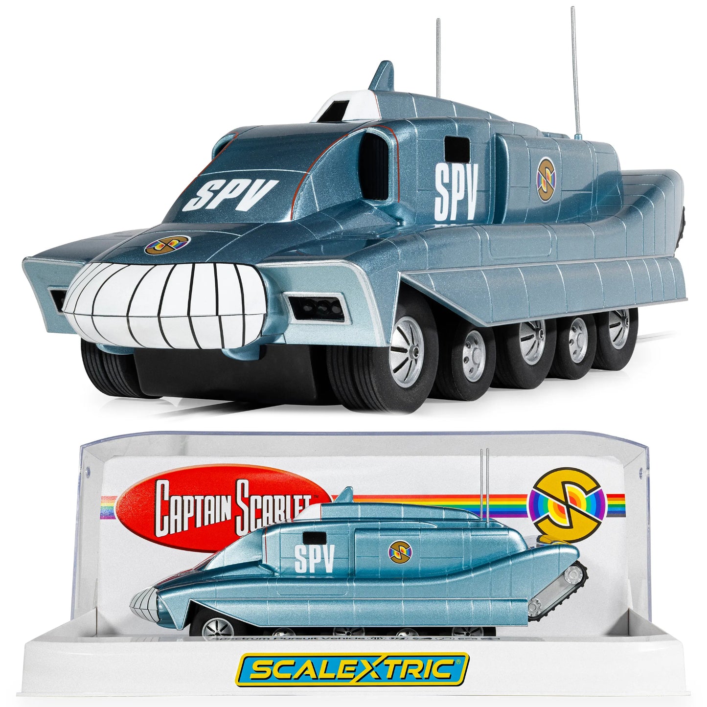 Scalextric C4605 Captain Scarlet Spectrum Pursuit Vehicle (SPV) 1/32 Slot Car.