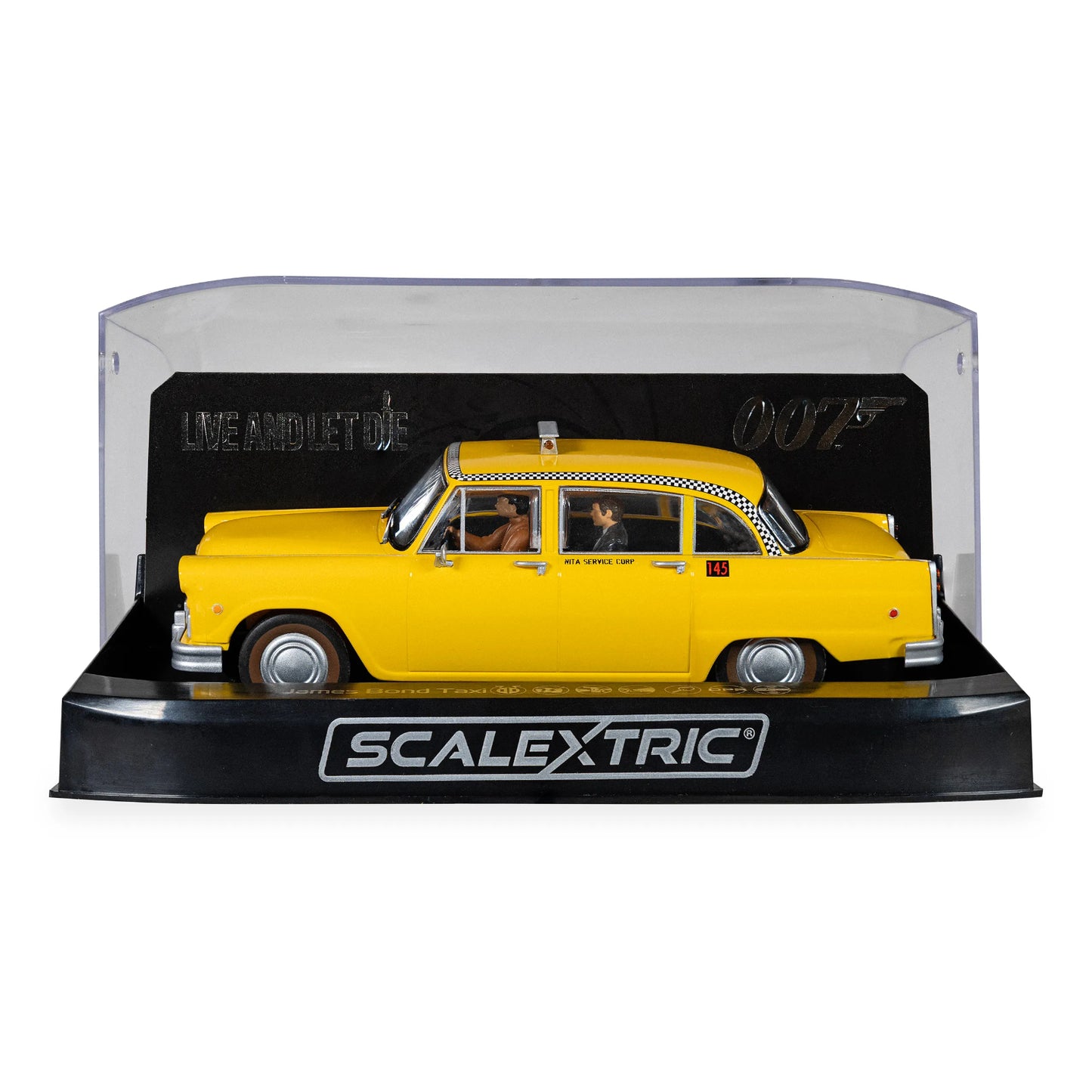 Scalextric C4606 James Bond Checker Taxi Live And Let Die 1/32 Slot Car DPR