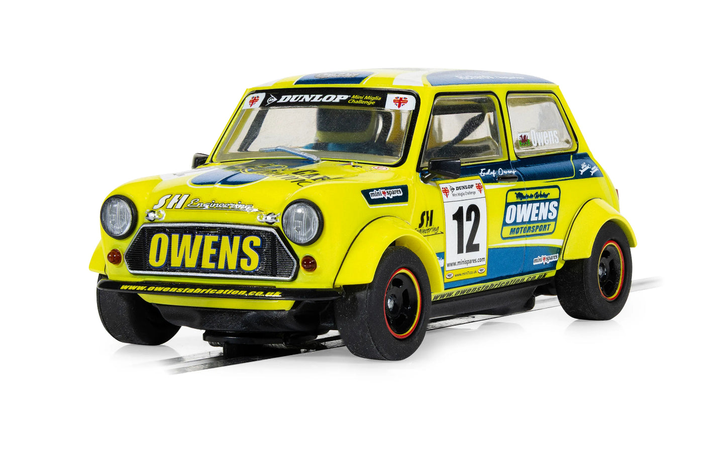 Scalextric Mini Miglia Endaf Owens 1/32 Slot Car C4635