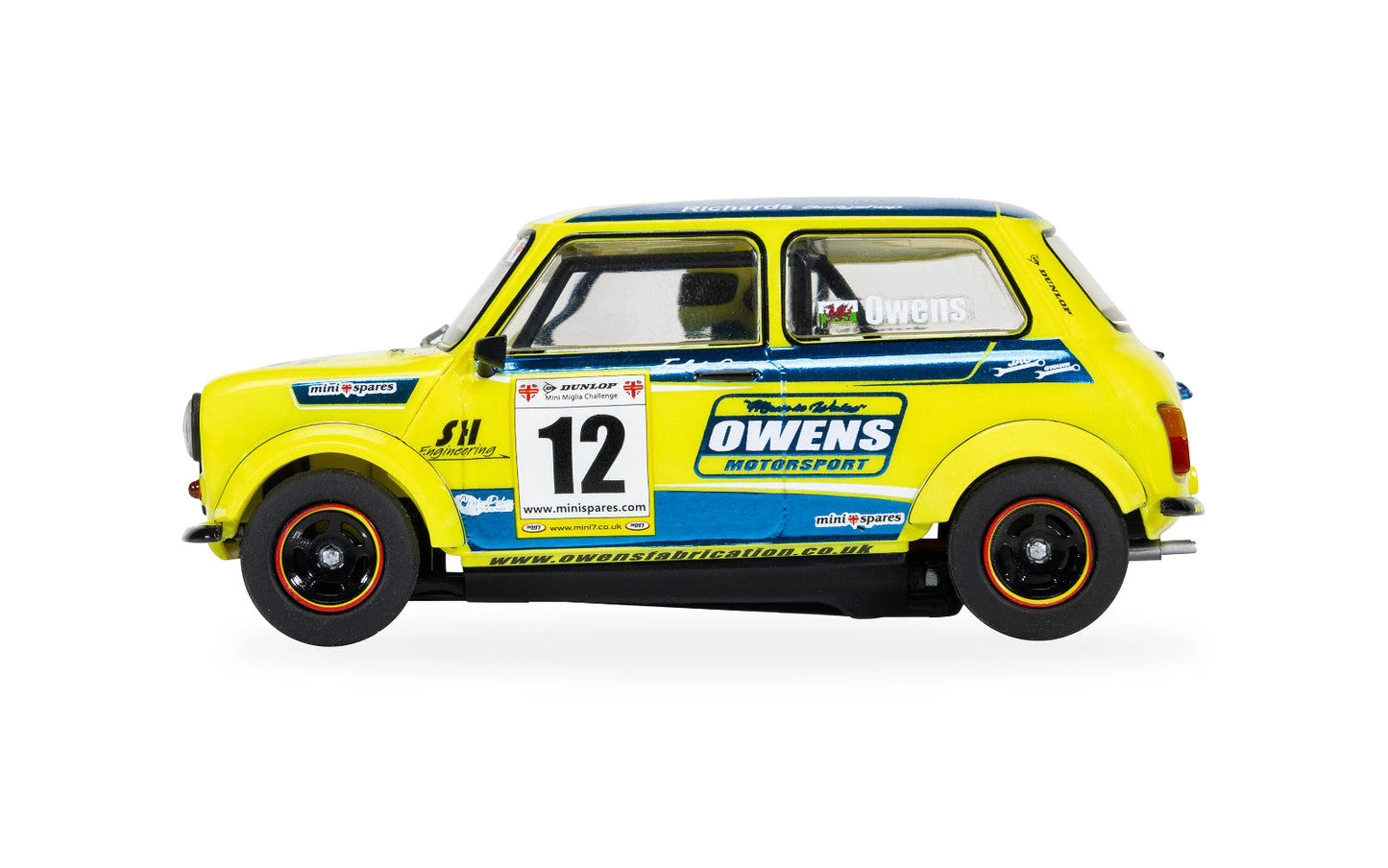 Scalextric Mini Miglia Endaf Owens 1/32 Slot Car C4635