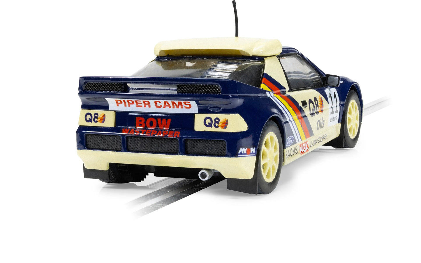 Scalextric Ford RS200 Pat Doran Rally 1/32 Slot Car C4667 DPR