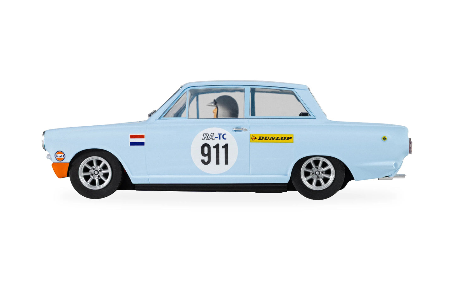 Scalextric Ford Lotus Cortina Gulf 1/32 Slot Car C4669 DPR