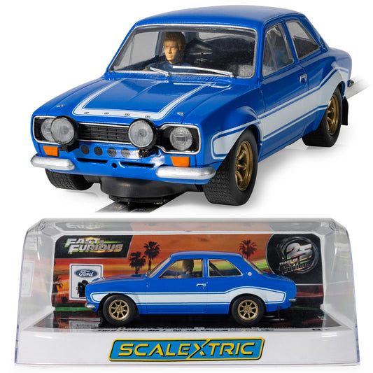 Scalextric Ford Escort MK1 Fast And Furious 6 1/32 Slot Car C4677