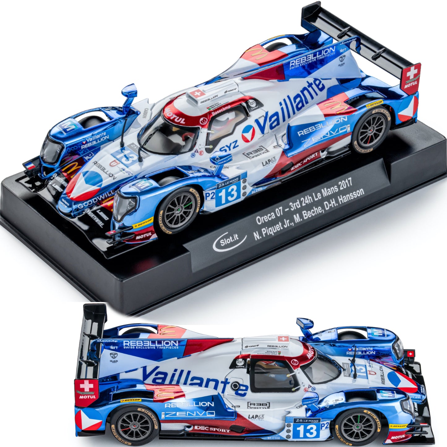 Slot.it Oreca 07 Le Mans 2017 Vaillante LMP2 1/32 Slot Car SICA55D CA55D