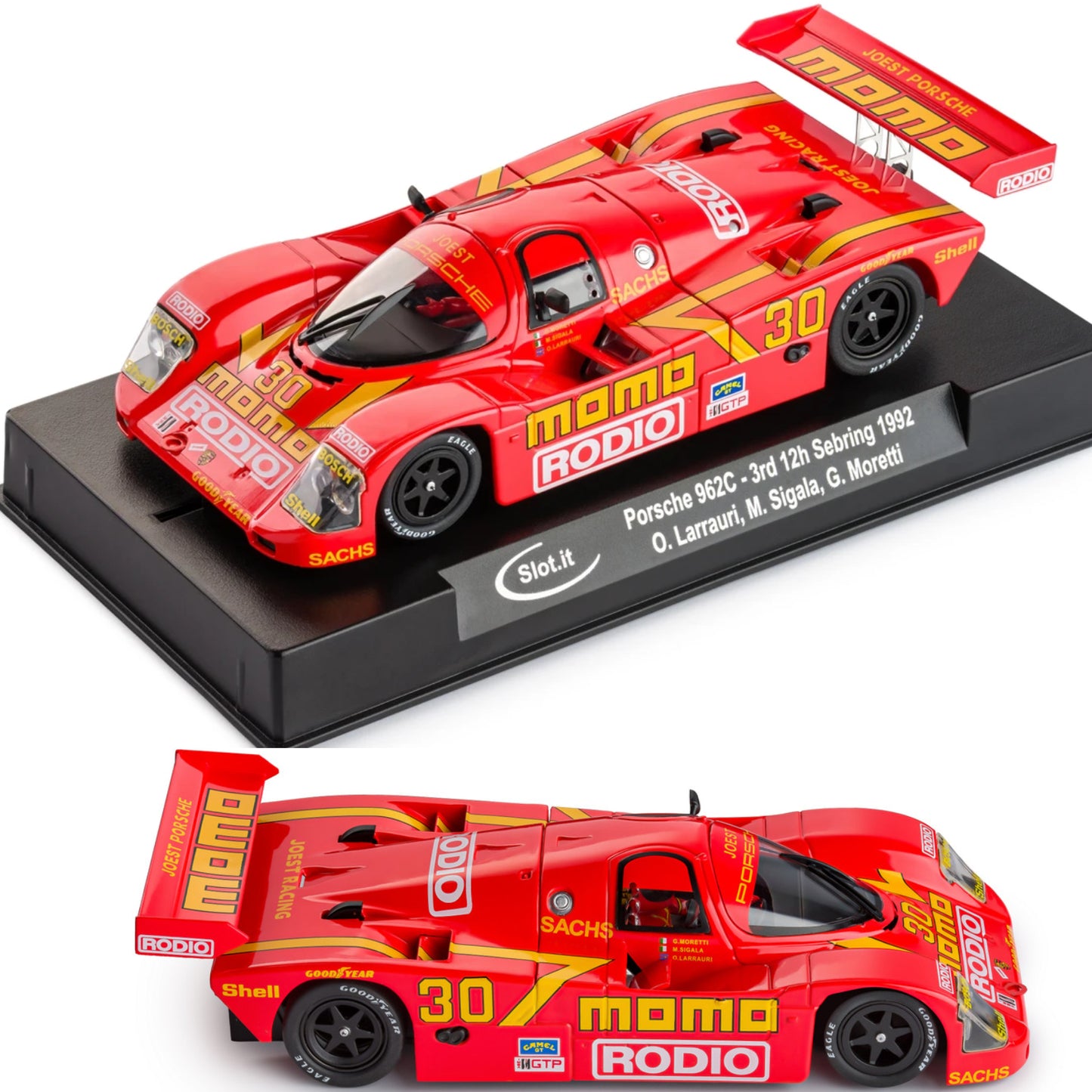 Slot.it Porsche 962C Momo 12h Sebring 1992