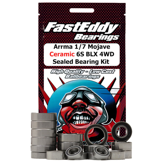 Fasteddy Arrma 1/7 Mojave 6S BLX 4WD Ceramic Sealed Bearing Kit