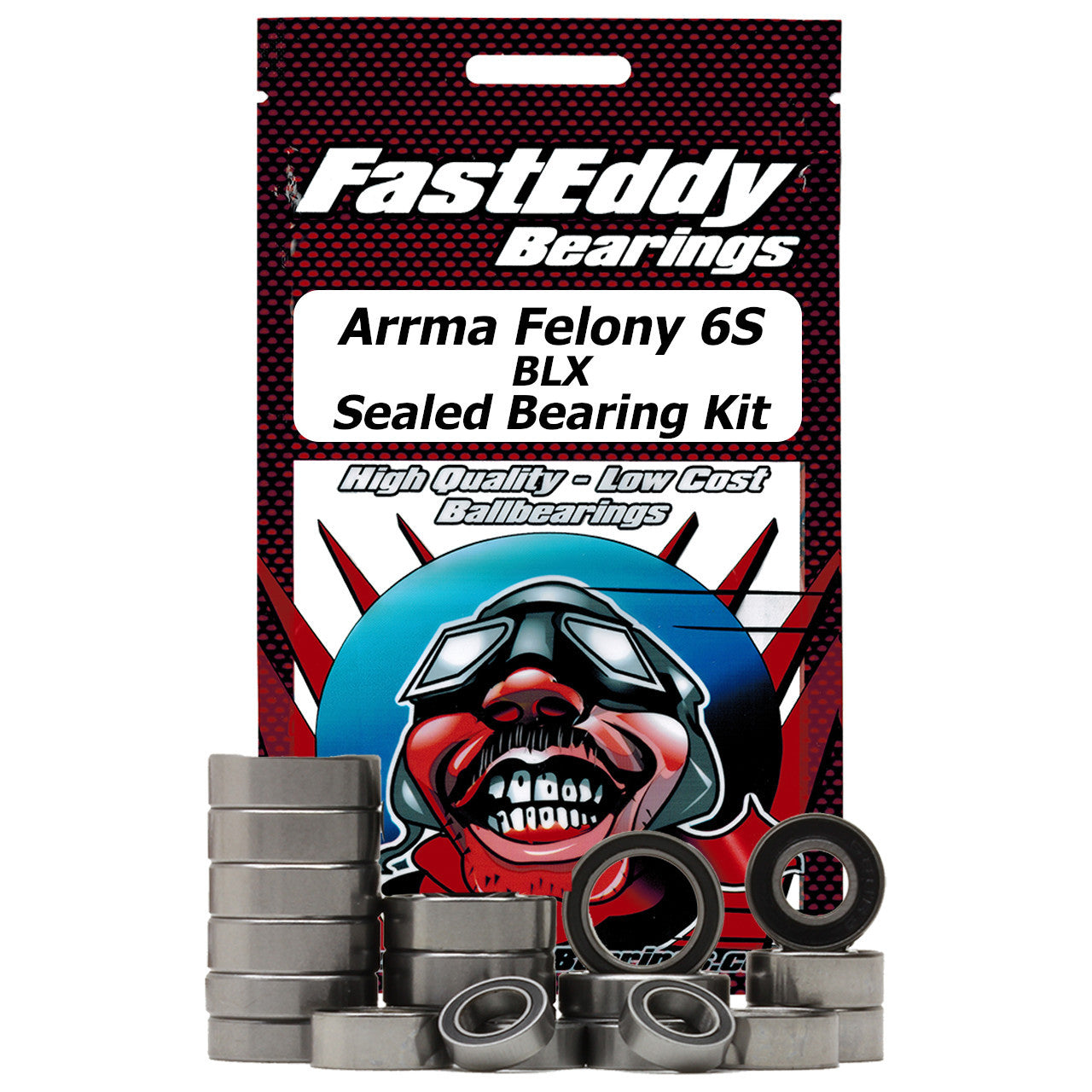 Fasteddy Arrma Felony 6S BLX Sealed Bearing Kit