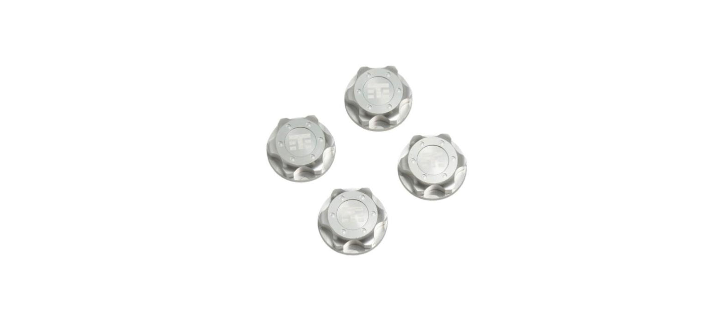 Tekno RC TKR5116BX Wheel Nuts Silver