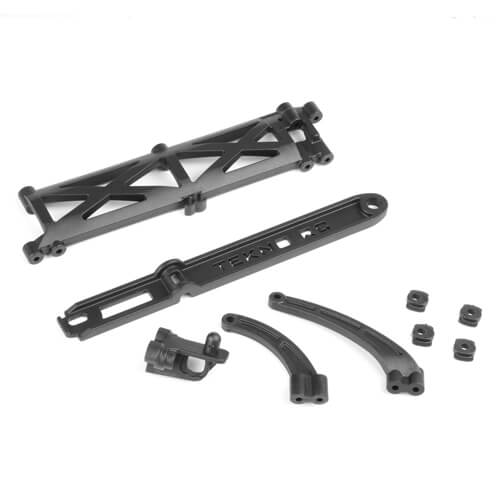 Tekno RC TKR7038 Chassis Brace Set Battery Strap SCT410SL