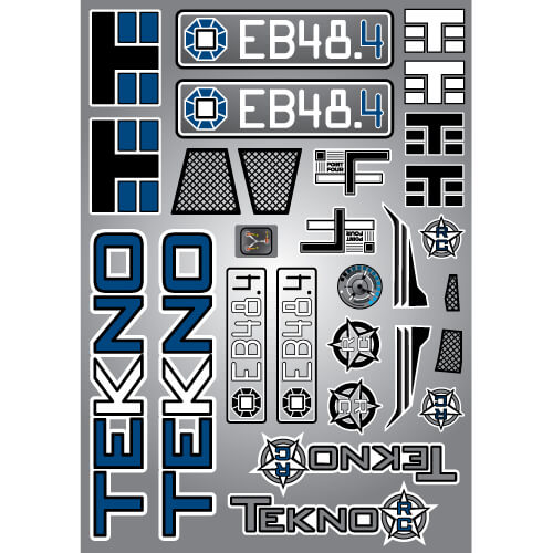 Tekno RC TKR8246 Decal Sheet EB48.4