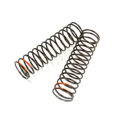 Tekno RC TKR8773 LF Rear Shock Spring Set Orange