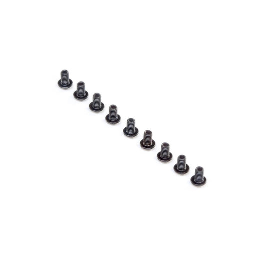 Team Losi Racing TLR245012 Button Head Screws M2.5x4mm (10) 8ight-X 8ight XT / XTE