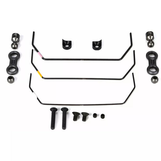 Team Losi 334001 Sway Bar Kit Front: 22SCT