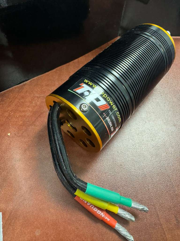 TP Power 5870 900kv 8S Brushless Motor Drag Speedruns Bashing 8MM