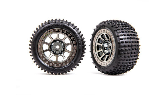 Traxxas 2470T Alias Tires Wheels Bandit Rear