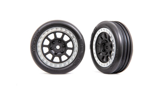 Traxxas 2471G Alias Ribbed Tires Wheels Front
