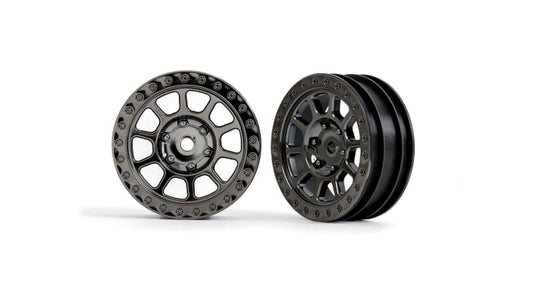 Traxxas 2481A Black Chrome Bandit Front Wheels