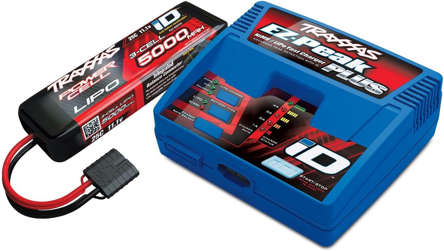 Traxxas 3S 11.1V LiPo Battery w/ Charger Pack 25C 5000mAh